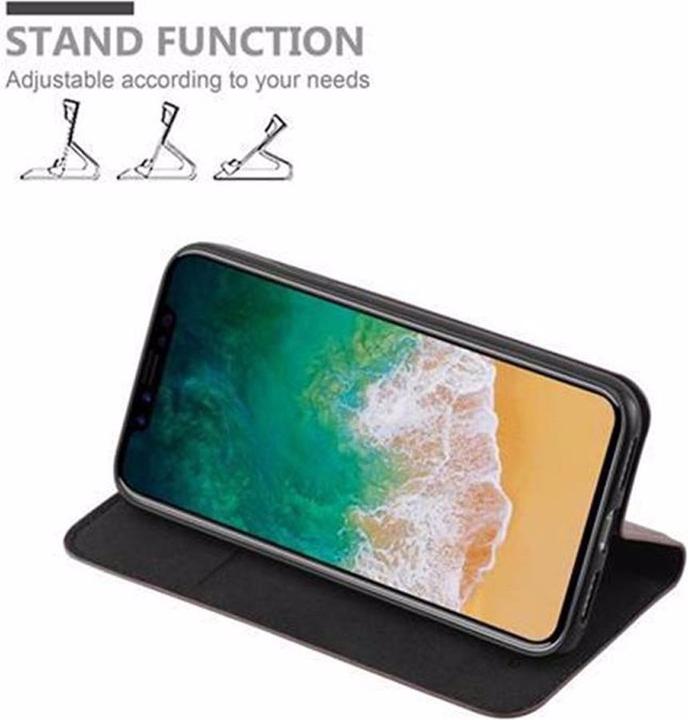 Productafbeelding Cadorabo Boek Onzichtbare Magneethoes (Apple iPhone X)