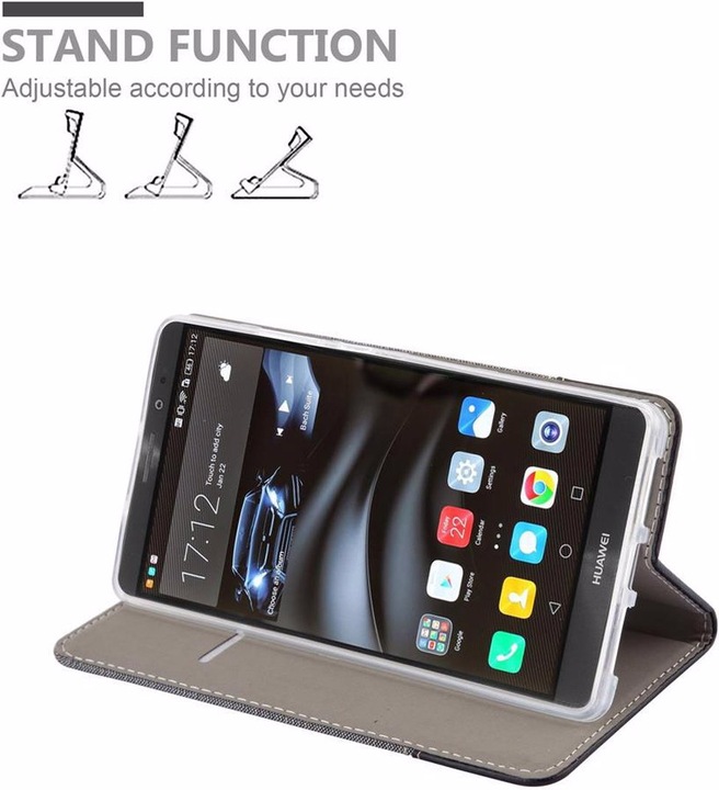Produktbild Cadorabo Book Jeans Optik Cover (Huawei Mate 8)
