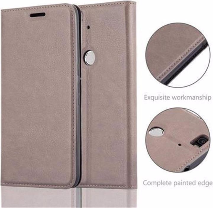 Actual product image Cadorabo Book Invisible Magnet Cover (Huawei Nexus 6P)