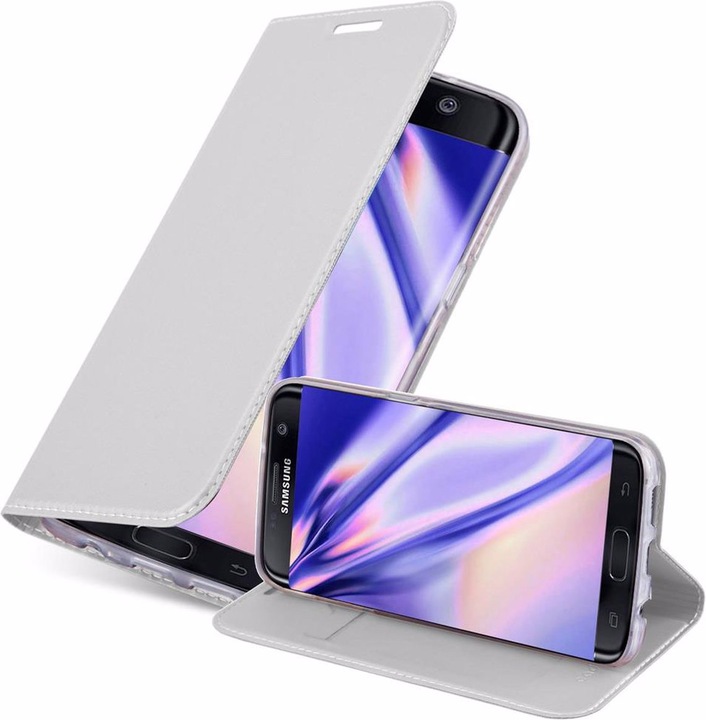 Actual product image Cadorabo Book Classy Style Cover (Samsung Galaxy S7 Edge)