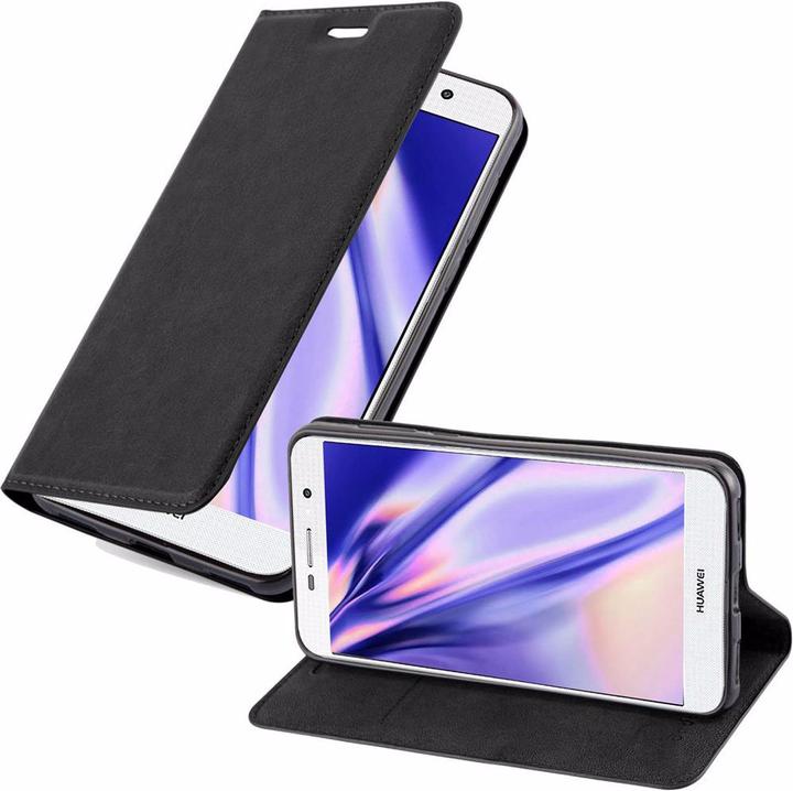 Productafbeelding Cadorabo Boek Onzichtbare Magneethoes (Huawei Y6 (2017))