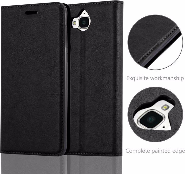Productafbeelding Cadorabo Boek Onzichtbare Magneethoes (Huawei Y6 (2017))