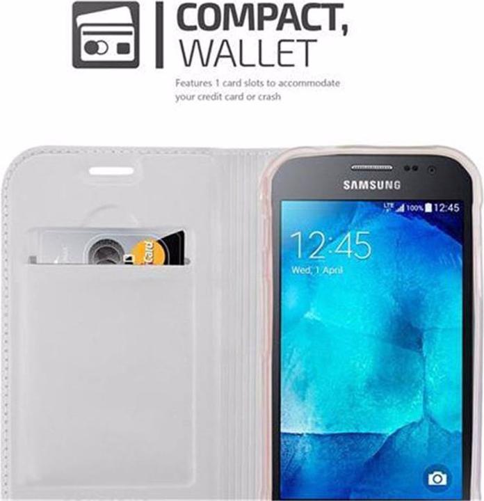 Actual product image Cadorabo Book Classy Style Cover (Samsung Galaxy Xcover 3)