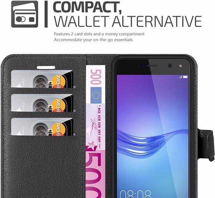 Immagine prodotto Cadorabo Libro con copertina con funzione di stand (Huawei Y6 (2017))