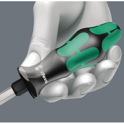 Actual product image Wera Kraftform Kompakt 60 RA (Hexagon socket TX M20, Hexagon socket TX M30, Hexagon socket TX M10, Hexagon socket TX M15, Hexagon socket TX M25, Cross Phillips PH M1, Cross Phillips PH M2, Cross Pozidriv PZ M1, Cross Pozidriv PZ M2, Cross Phillips PH M3, Cross Pozidriv PZ M3)