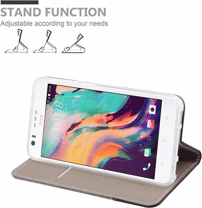 Actual product image Cadorabo Book Jeans Optics Cover (HTC Desire 825, HTC Desire 10 Lifestyle)