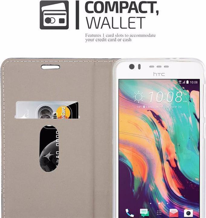 Actual product image Cadorabo Book Jeans Optics Cover (HTC Desire 825, HTC Desire 10 Lifestyle)