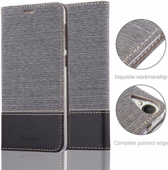 Actual product image Cadorabo Book Jeans Optics Cover (HTC Desire 825, HTC Desire 10 Lifestyle)