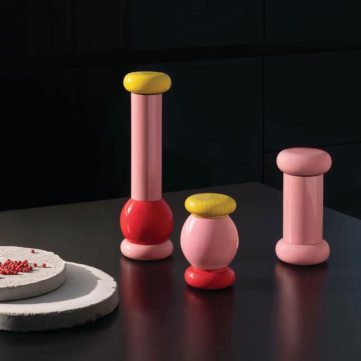 Produktbild Alessi Salz-/Pfeffermühle VALUES COLLECTION rot (Pfeffer, Salz)