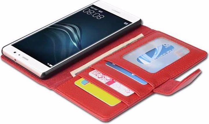 Actual product image Cadorabo Book with 3 card slots cover (Huawei P9 Lite)