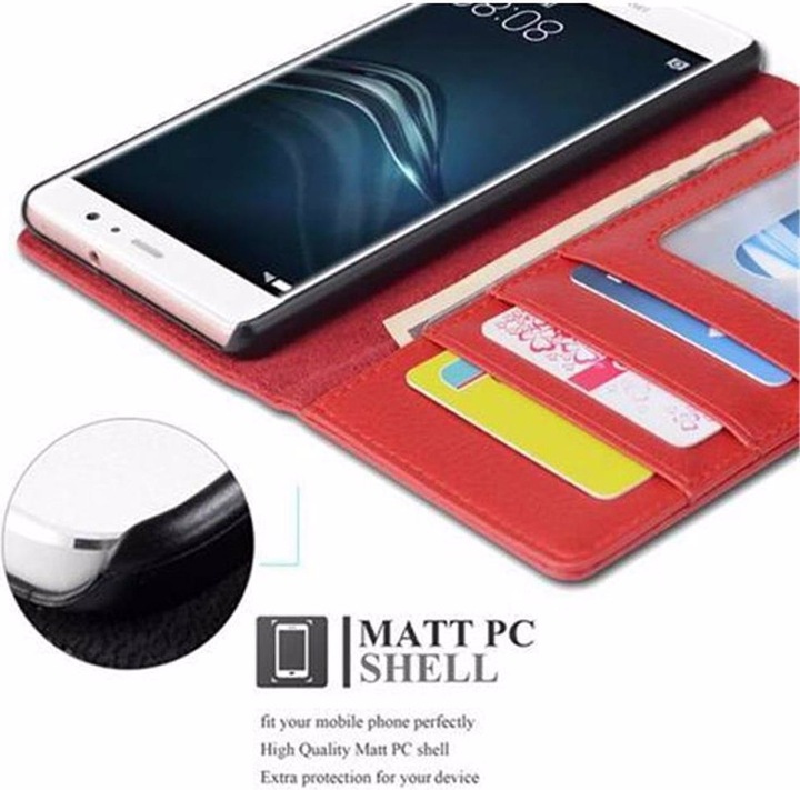 Actual product image Cadorabo Book with 3 card slots cover (Huawei P9 Lite)
