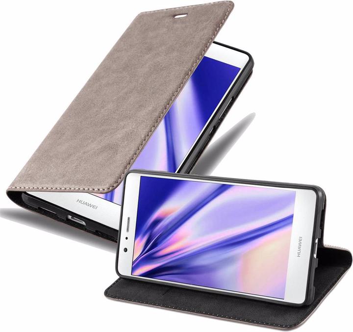 Actual product image Cadorabo Book Invisible Magnet Cover (Huawei P9 Lite)
