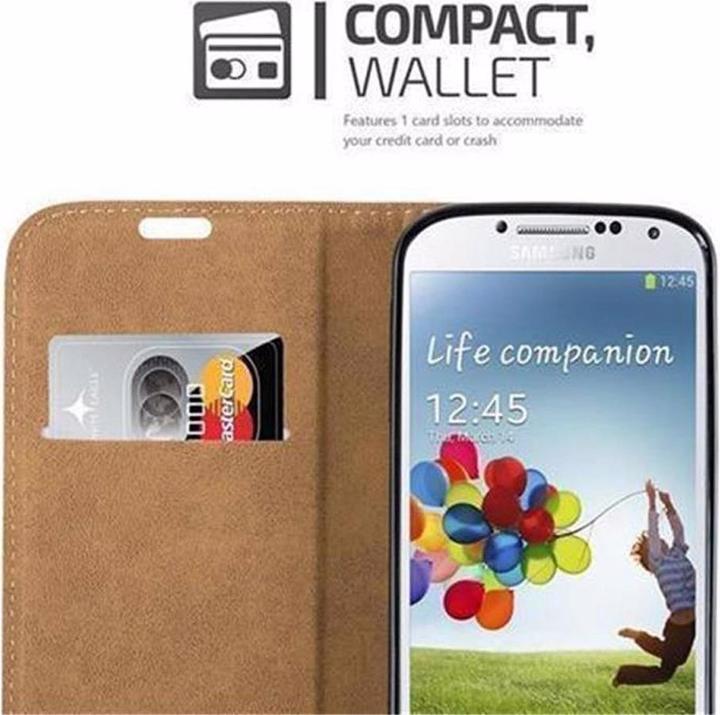 Produktbild Cadorabo Book Bast Optik Cover (Samsung Galaxy S4)