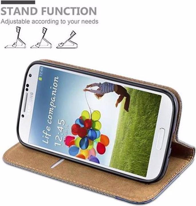 Produktbild Cadorabo Book Bast Optik Cover (Samsung Galaxy S4)