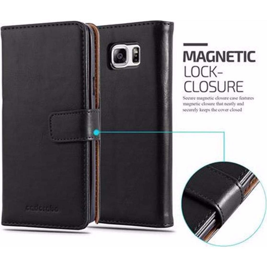 Thumbnail - Cadorabo Book Luxury Cover (Samsung Galaxy Note 5), Smartphone Hülle, Schwarz