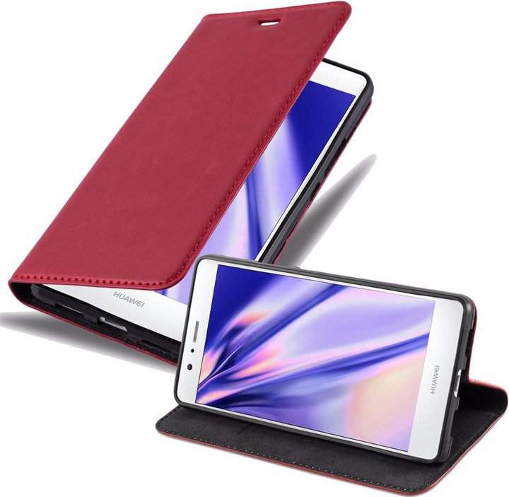 Actual product image Cadorabo Book Invisible Magnet Cover (Huawei P9 Lite)