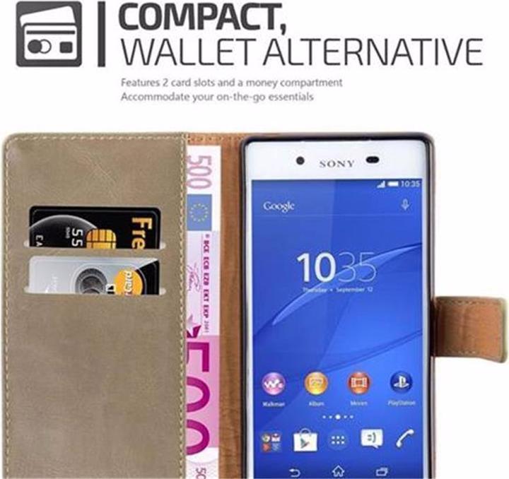 Actual product image Cadorabo Book Luxury Cover (Sony Xperia Z4)