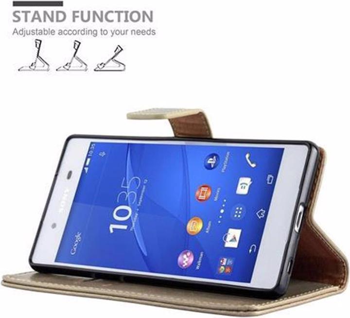 Actual product image Cadorabo Book Luxury Cover (Sony Xperia Z4)
