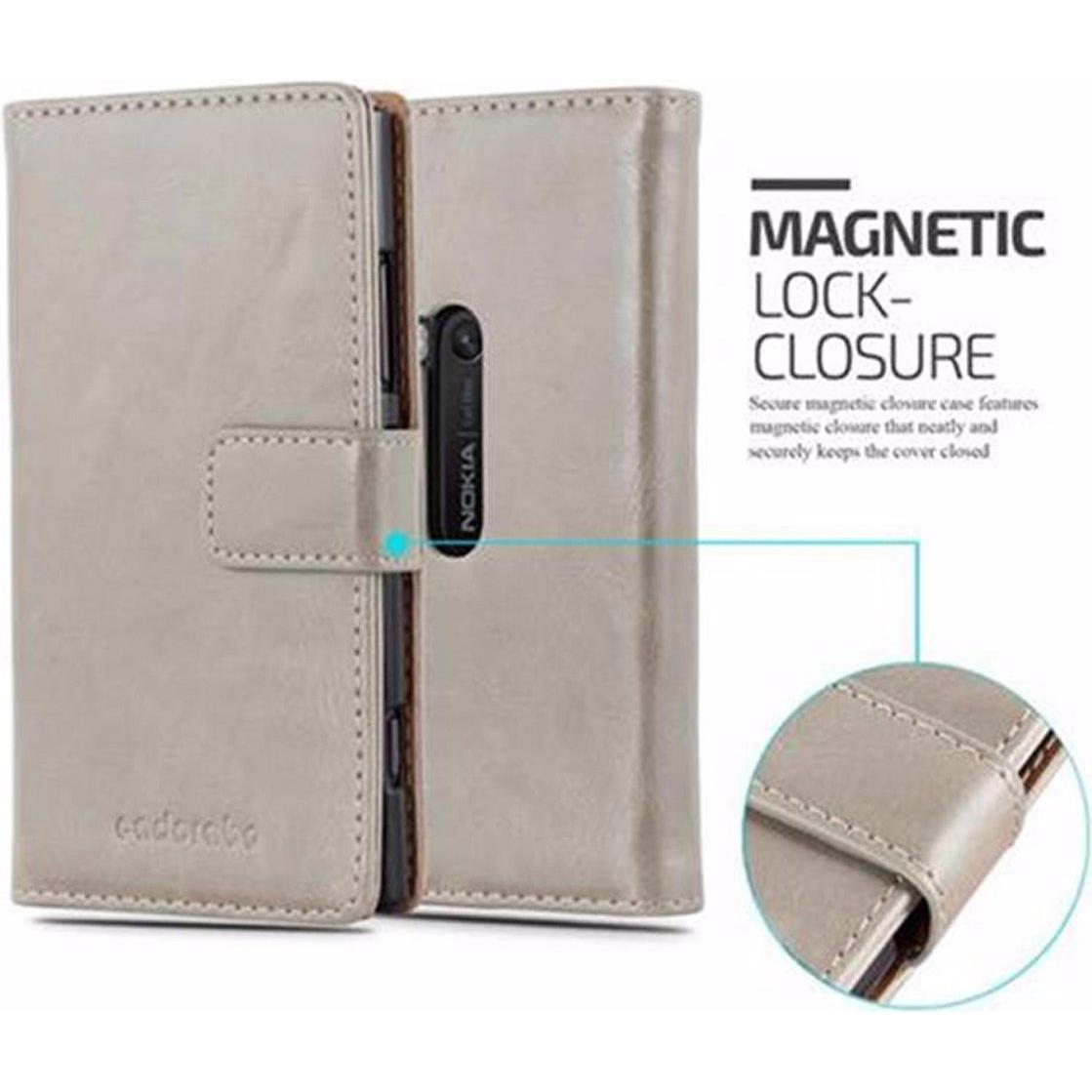 Thumbnail - Cadorabo Book Luxury Cover (Nokia Lumia 920), Smartphone Hülle, Braun