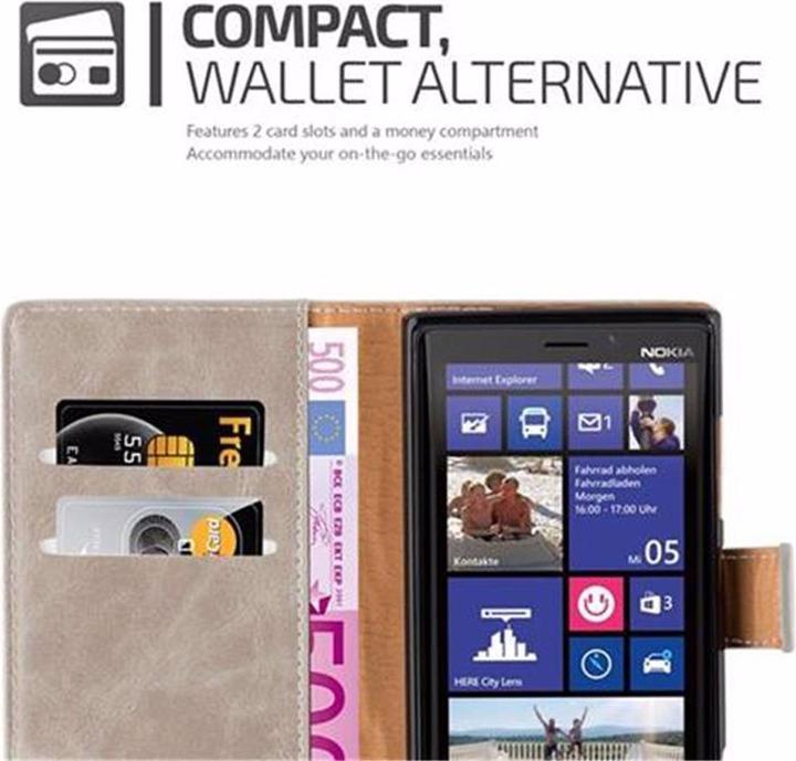 Actual product image Cadorabo Book Luxury Cover (Nokia Lumia 920)