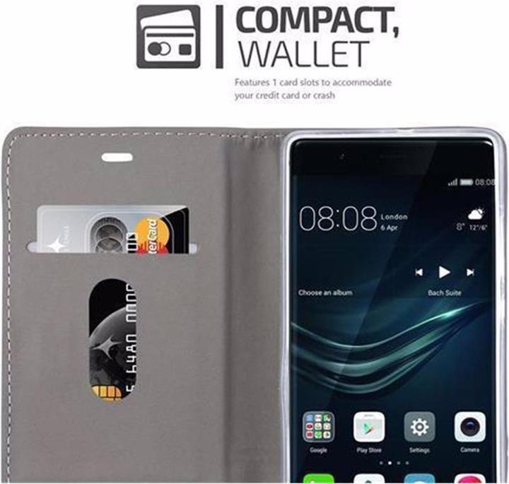 Image du produit Cadorabo Couverture look jeans Book (Huawei P9)