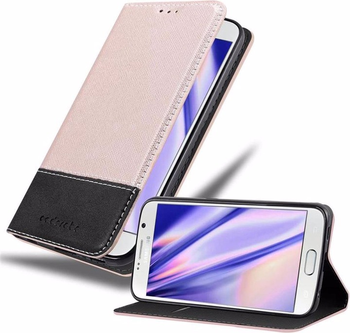 Actual product image Cadorabo Book X Wallet Cover (Samsung Galaxy S6)