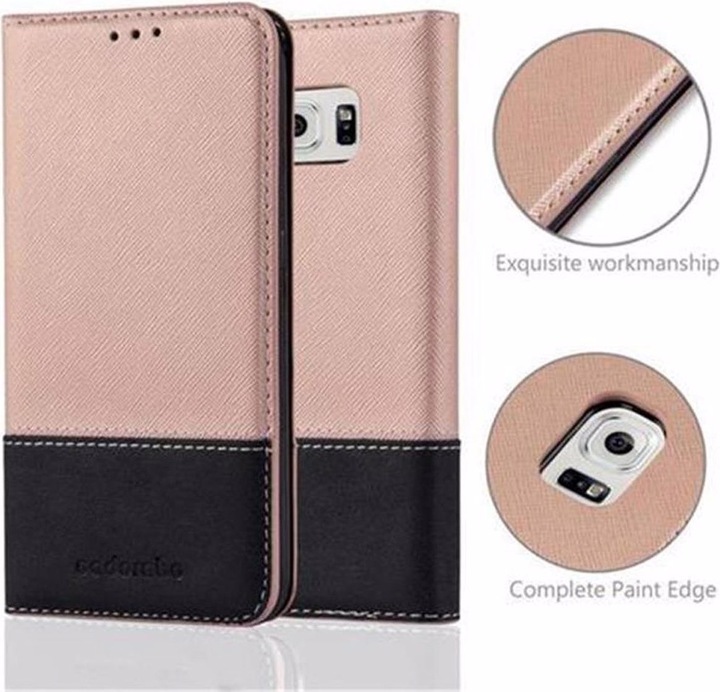 Actual product image Cadorabo Book X Wallet Cover (Samsung Galaxy S6)