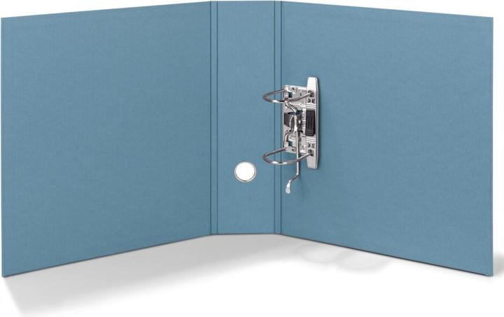 Produktbild Rössler Ordner S.O.H.O. Denim 85 mm, Blau (A4, 85 mm, 1 Stück)