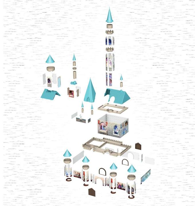 Produktbild Ravensburger Disney Frozen: Frozen Schloss (216 Teile)
