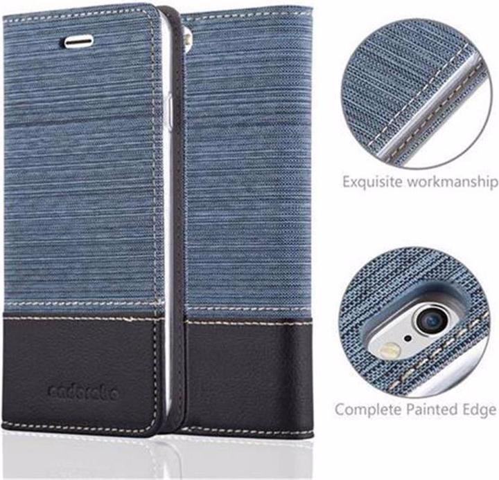 Productafbeelding Cadorabo Boek Jeans Optiek Cover (Apple iPhone 6 Plus)