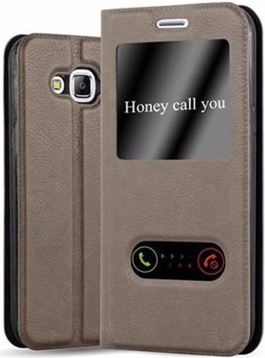 Produktbild Cadorabo Book mit View Doppelfenster Cover (Samsung Galaxy J5 (2015))