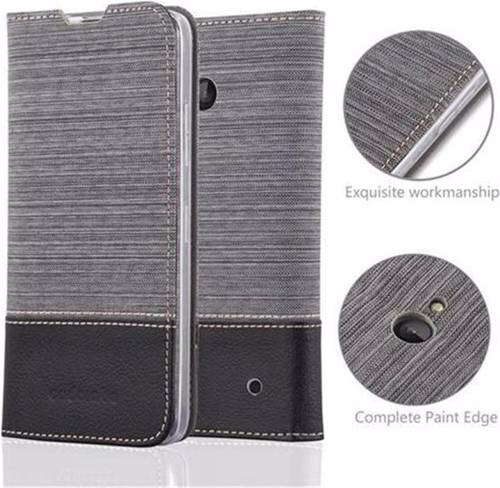 Image du produit Cadorabo Couverture look jeans Book (Microsoft Lumia 640)