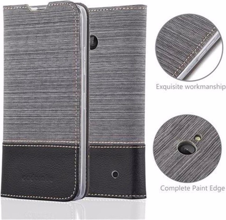 Produktbild Cadorabo Book Jeans Optik Cover (Microsoft Lumia 640)