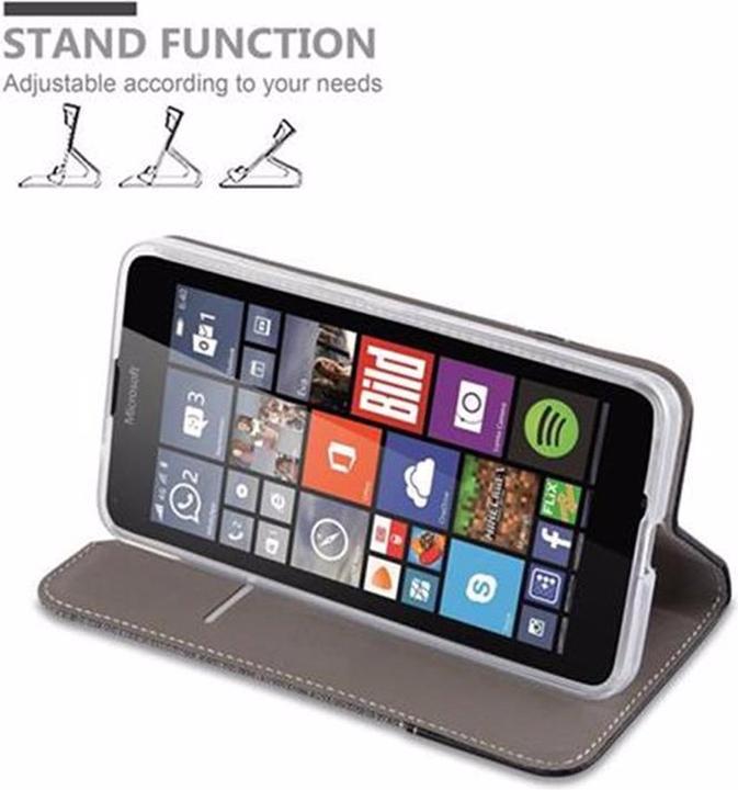 Image du produit Cadorabo Couverture look jeans Book (Microsoft Lumia 640)