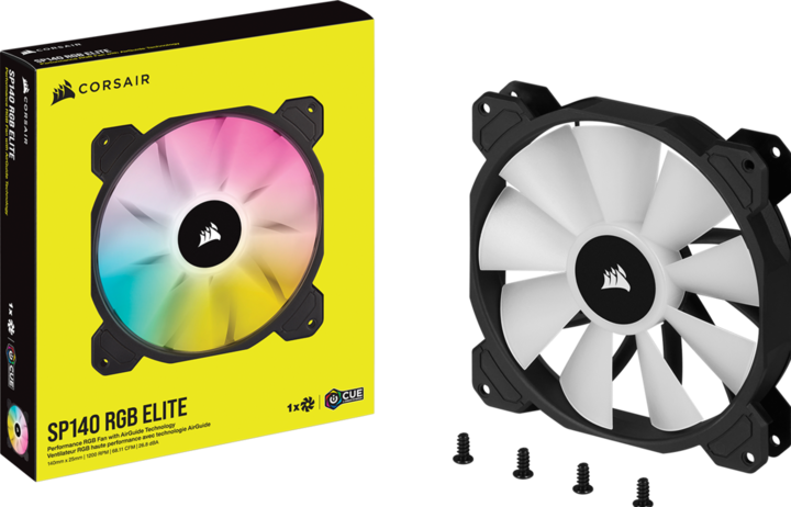 Immagine prodotto Corsair SP140 RGB Elite (140 mm, 1 x)