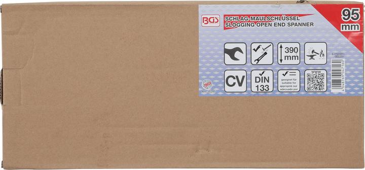 Immagine prodotto BGS Chiave a forchetta a percussione SW 95 mm (95 mm)