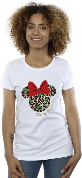 Produktbild Disney Minnie Mouse Leopard Christmas TShirt (S)