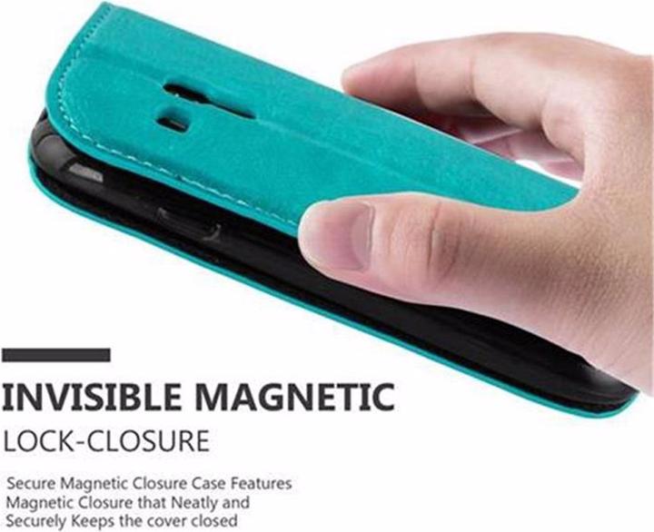Produktbild Cadorabo Book Invisible Magnet Cover (Samsung Galaxy S3 Mini)