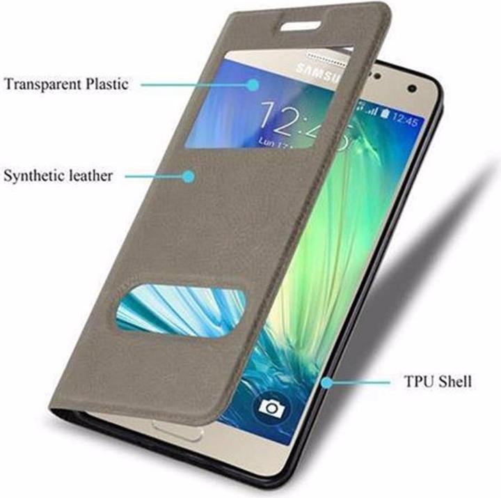 Produktbild Cadorabo Book mit View Doppelfenster Cover (Samsung Galaxy A5)