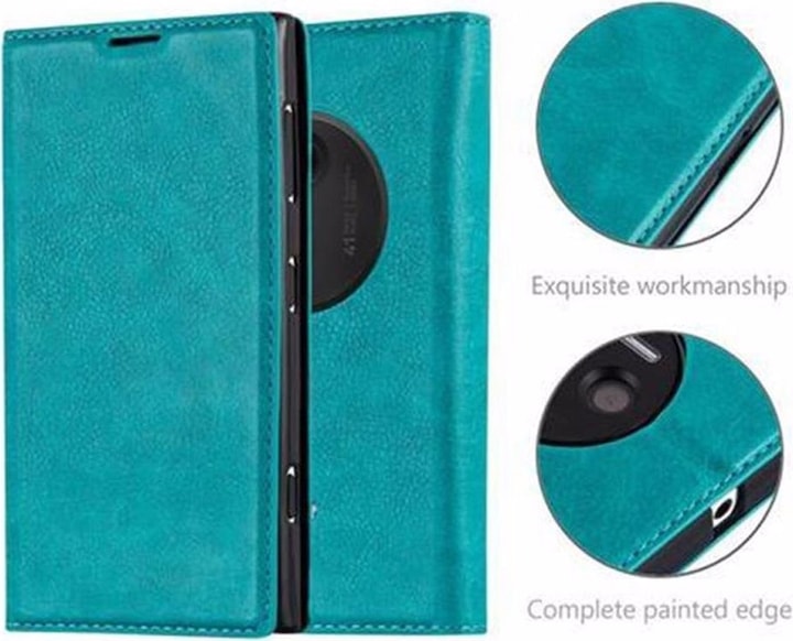 Actual product image Cadorabo Book Invisible Magnet Cover (Nokia Lumia 1020)