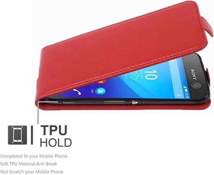 Produktbild Cadorabo Flip mit Struktur Cover (Sony Xperia M5)