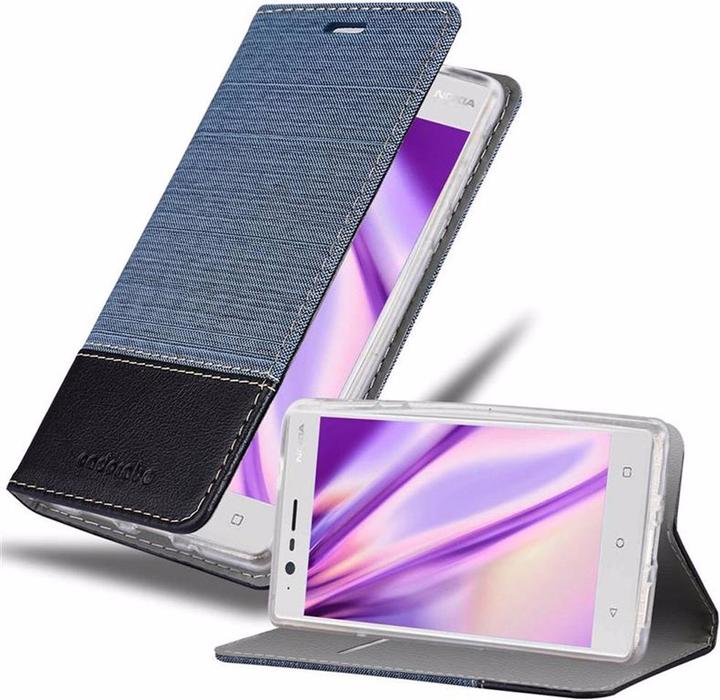 Actual product image Cadorabo Book Jeans Optics Cover (OnePlus 3)