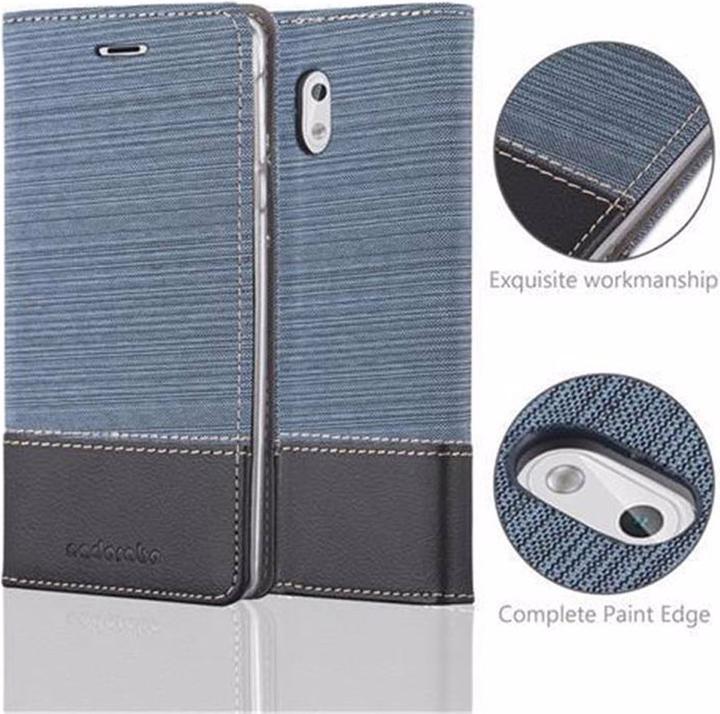 Actual product image Cadorabo Book Jeans Optics Cover (OnePlus 3)