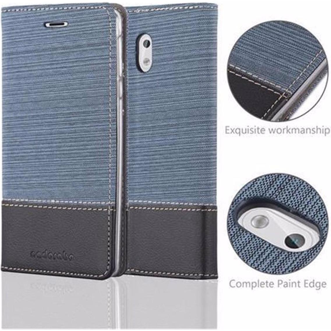 Thumbnail - Cadorabo Book Jeans Optik Cover (OnePlus 3), Smartphone Hülle, Blau