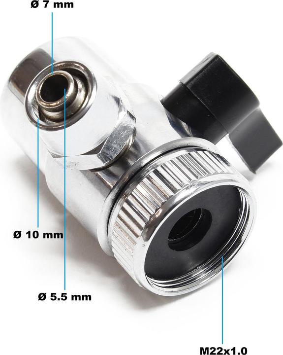 Image du produit Naturewater Robinet à deux voies Adaptateur de robinet