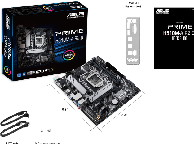Immagine prodotto ASUS PRIME H510M-A (LGA 1200, Intel H510, mATX)