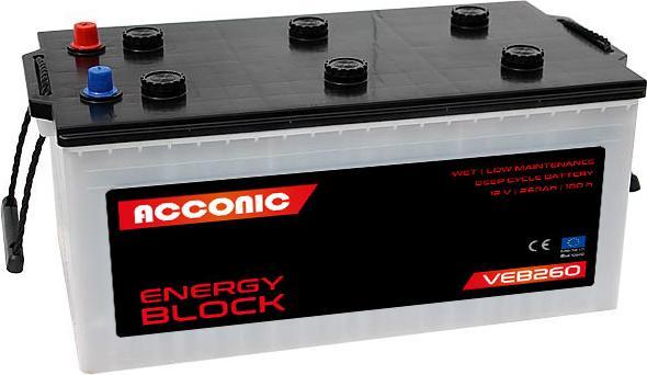 Acconic VEB260 EnergyBlock 96801 260Ah Batterie (260 Ah)