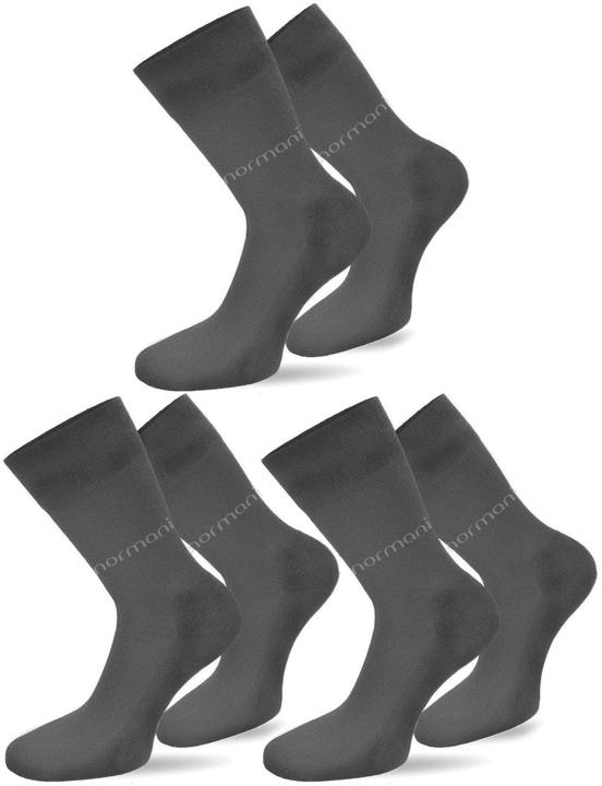 Actual product image Normani 6 pairs of men's socks with logo (pack of 6, 39 - 42)