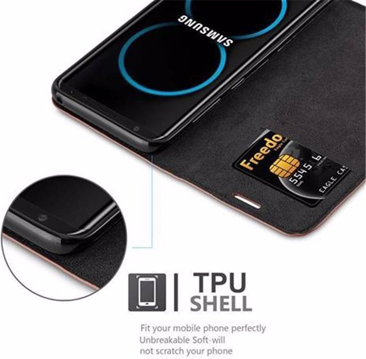 Image du produit Cadorabo Book Couverture magnétique invisible (Samsung Galaxy S8)