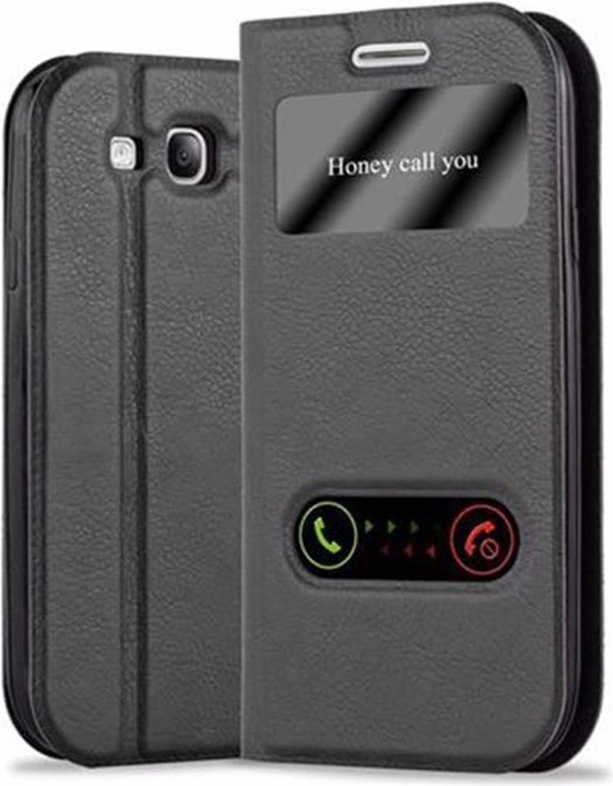 Produktbild Cadorabo Book mit View Doppelfenster Cover (Samsung Galaxy S3)